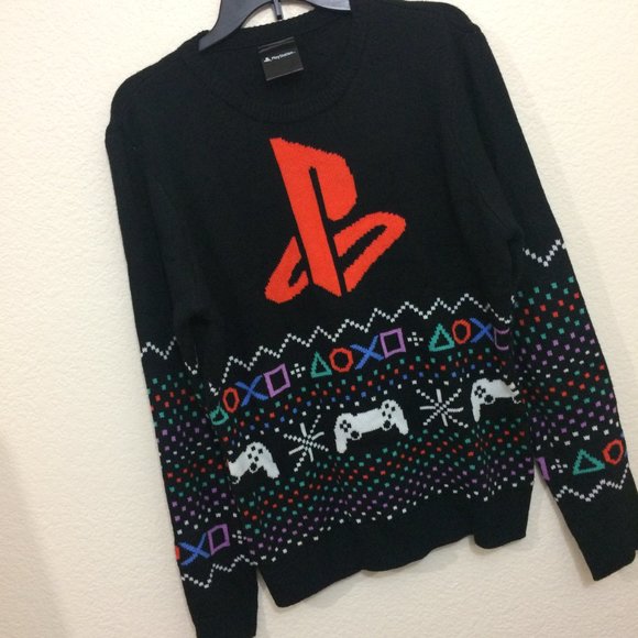 PlayStation Christmas Sweater Holidays Videogames - Picture 2 of 10